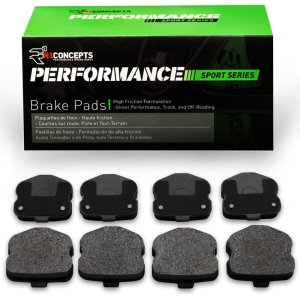 Chevrolet Corvette Performance Sport Brake Pads - Rear - R1 Concepts - R1 Performance Sport - `06-`13